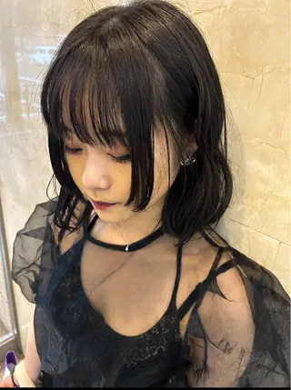 ミディアム 🫧トレンドヘア ＆カラー矢木🫧のヘアスタイル