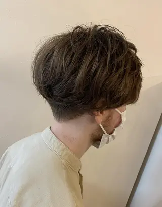 パーマ メンズ 池口ゆい ✨髪質改善✨のヘアスタイル