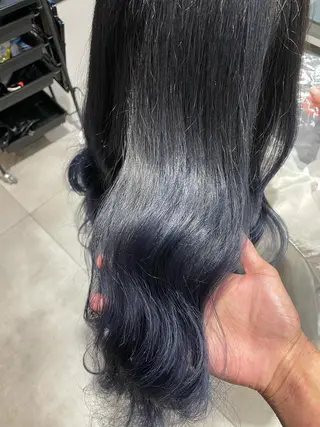 ロング カラー 髪質改善×透明感× トレンド/杉田 圭のヘアスタイル