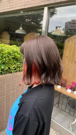 ショート カラー 縮毛矯正・髪質改善 鈴木悠太/当日OK✨のヘアスタイル