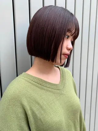 ショート カラー 小田切 裕輝のヘアスタイル