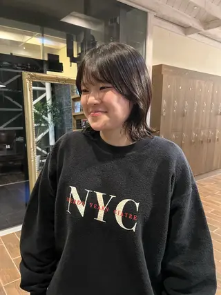 ミディアム そね こまちのヘアスタイル