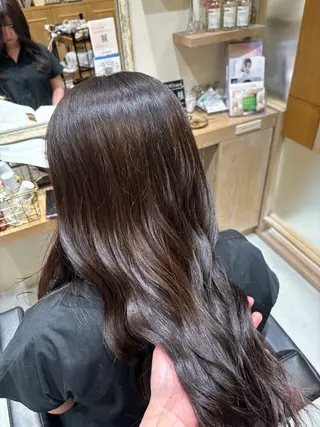 カラー モデル募集/静岡/ 垢抜け/ワンカラーのヘアスタイル