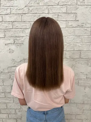 セミロング カラー カラーモデル募集 ‪💚‪Rimi💚のヘアスタイル