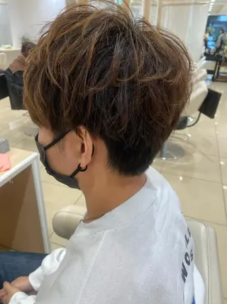 メンズ 🩵波巻き/ツイスパ HARU💎のヘアスタイル