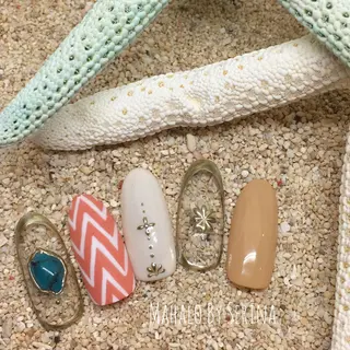 ロング ネイル SUNNY BAE. SERINAのネイルデザイン