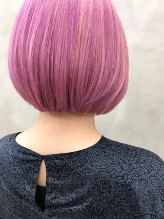 ショート カラー ショート・ボブ 徳竹淳一のヘアスタイル