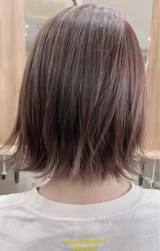 ミディアム カラー memento 斎藤大覚のヘアスタイル