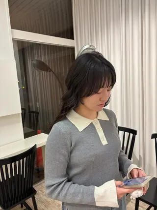 ロング behive  駅前店所属・菊地 桃花のヘアスタイル