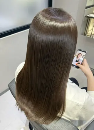 セミロング 🔆髪質改善❌艶髪の 仕立て人 ✨永山正太のヘアスタイル