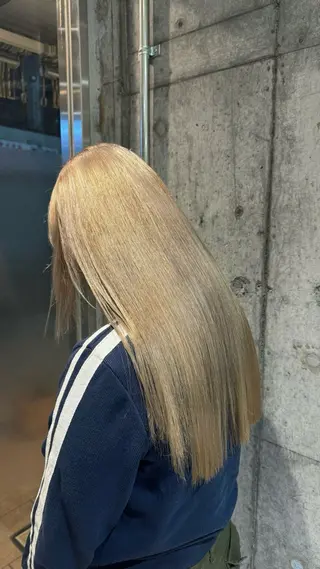 ロング カラー 高円寺/艶カラー/ レイヤーカットのヘアスタイル