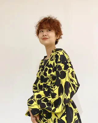 ショート 髪質改善/縮毛矯正/ 艶カラー/内山翔太のヘアスタイル