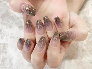 ネイル Elegant beauty ツルのネイルデザイン