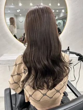 ロング カラー 髪質改善will hairdesignのヘアスタイル