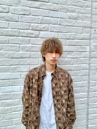 カラー メンズ 吉田聖 【メンズヘア特化】のヘアスタイル