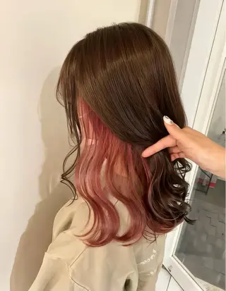 セミロング ALIVE原宿🖤 カラーリストるねこのヘアスタイル