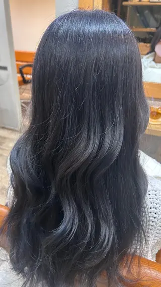 ロング 艶と透明感/森本 龍星のヘアスタイル