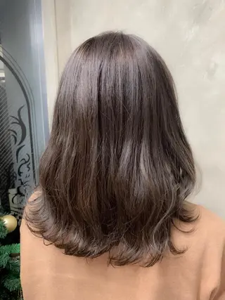ミディアム カラー 🌈髪質改善💕 縮毛矯正✨青木まで✨のヘアスタイル