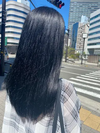 ロング DOTE hair make【ドォート】所属・限界オタク美容師 💜Natsuki☁のヘアスタイル