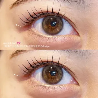 マツエク・マツパ NORA senaのマツエク・マツパデザイン