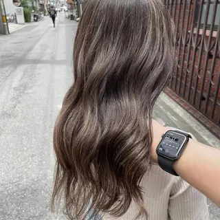 ミディアム 髪質改善 Noe心斎橋店のヘアスタイル
