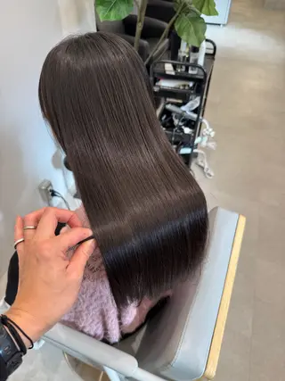 セミロング カラー Joule 大分メンズのヘアスタイル