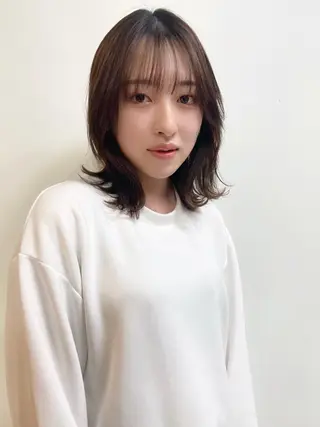 ミディアム パーマ nambu-GARDEN所属・上田 昂雅のヘアスタイル