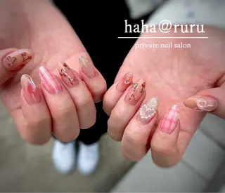 ネイル haha@ ruruのネイルデザイン
