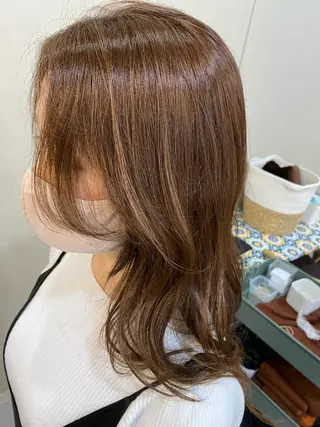 ロング 大久保 愛のヘアスタイル