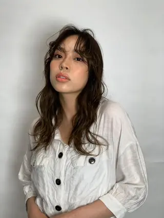 ロング CiNEMA daikanyama所属・透明感カラー🫧 今泉健太のヘアスタイル