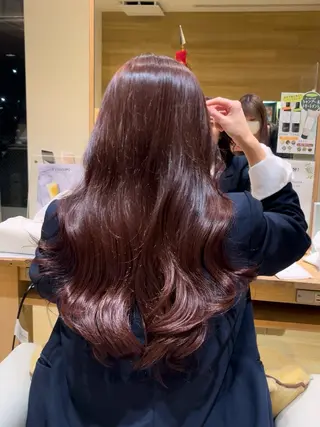 ロング カラー Luce大宮所属・艶/暖色カラー Ayaka🫧🎀のヘアスタイル