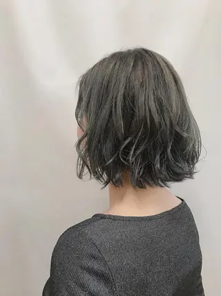 ミディアム Nyne所属・🍀失敗しない 縮毛矯正熊谷竜馬🍀のヘアスタイル