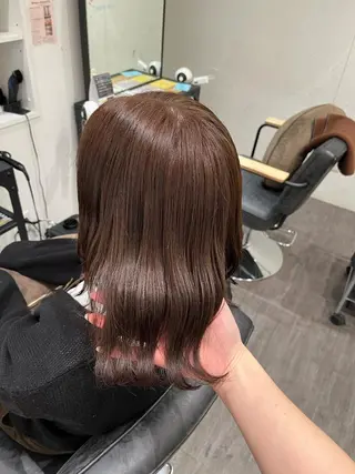 ミディアム La fith hair wille 福山店【ラフィス ヘアー ヴィレ】所属・片平 帆香のヘアスタイル