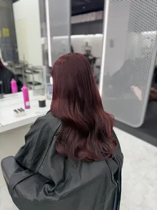 セミロング カラー ヘアアレンジ 🎀Girly艶髪カ ラー🎀Harukaのヘアスタイル