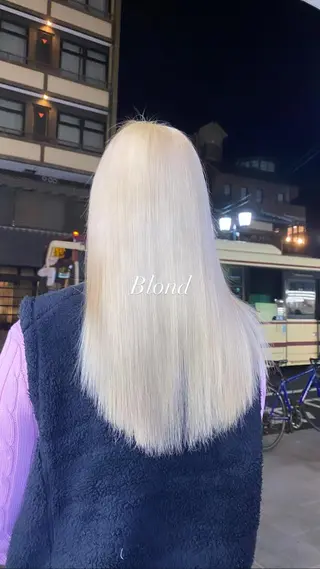 カラー ハイトーン/ブリーチ カラー/SHOGOのヘアスタイル