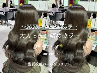 ロング Rin/寒色系カラー 🦋/うる艶ヘア🫧のヘアスタイル
