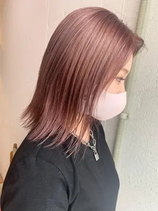 ミディアム カラー Fuuu《フゥ》所属・シノザキ シンゴのヘアスタイル