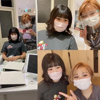 ショート カラー メンズ キッズ ショート、ボブなら お任せ❤️石川由美のヘアスタイル