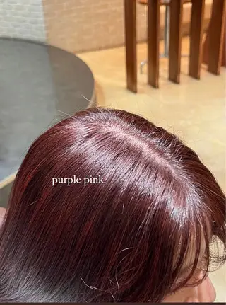 ロング カラー 大野 桃果のヘアスタイル