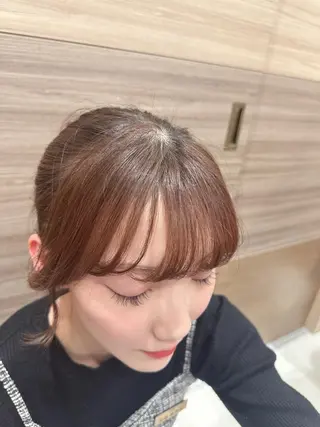 中森 玲菜のヘアスタイル