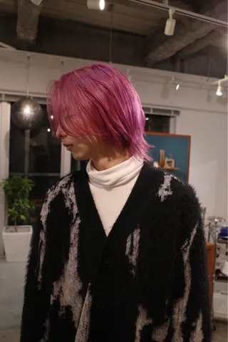 カラー Yoh-所属・【縮毛モデル募集】 Yoh-/HABUのヘアスタイル