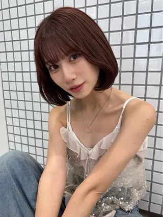 カラー ユズキ/ 透明感カラーのヘアスタイル