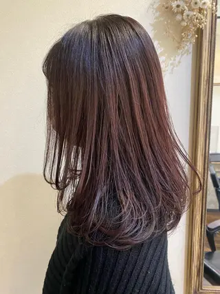 セミロング fand千葉 Sayaka❄️のヘアスタイル