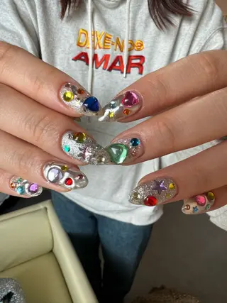 ネイル AOI✩⡱ y2kネイルのネイルデザイン