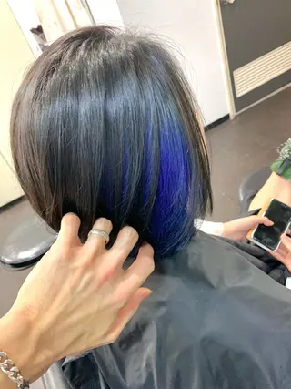 ショート カラー 神野 洸都のヘアスタイル