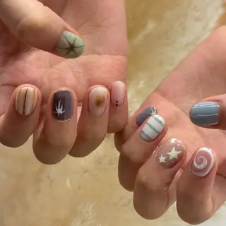 ネイル MARIE 表参道 💚YUKIのネイルデザイン