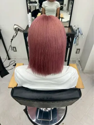 ショート カラー himari💜 暖色カラー/レイヤーのヘアスタイル