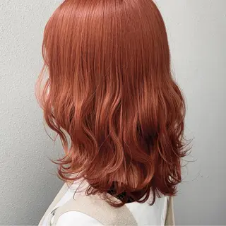 ミディアム カラー ウルフ🐺/ボブ ハイトーン🌈/増田のヘアスタイル