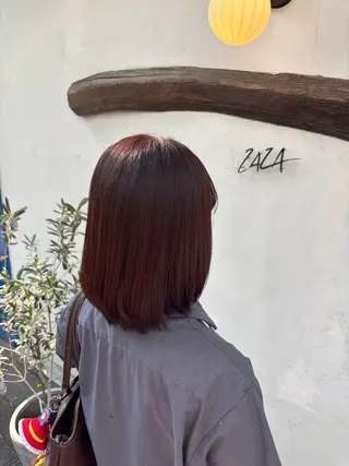 カラー ZAZA Wakaのヘアスタイル