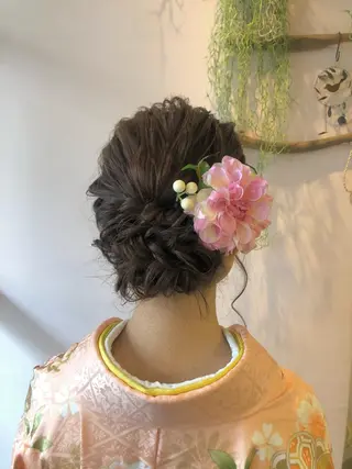 ヘアアレンジ ニイムラ ミキのヘアスタイル